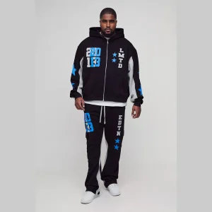 Plus Oversized Boxy Limited Gusset Tracksuit