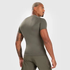 Men’s Short Sleeve Rashguard - Khaki