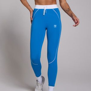 Drawstring Leggings - Cobalt Blue