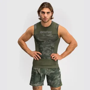 G-Fit Air Men's Sleeveless Rashguard - Army Camo